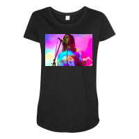 #impala Album Tour 2022 Gerry Salut Satu Maternity Scoop Neck T-shirt | Artistshot