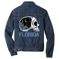 Florida T  Shirt Chilling Skeleton Florida T  Shirt Men Denim Jacket | Artistshot