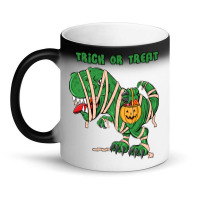 Halloween T  Shirthalloween Dinosaur T Rex Mummy Pumpkin T R I C K O R Magic Mug | Artistshot