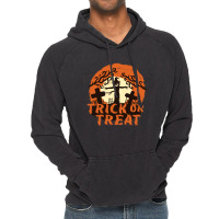 Halloween T  Shirthalloween Trick Or Treat T  Shirt Vintage Hoodie | Artistshot