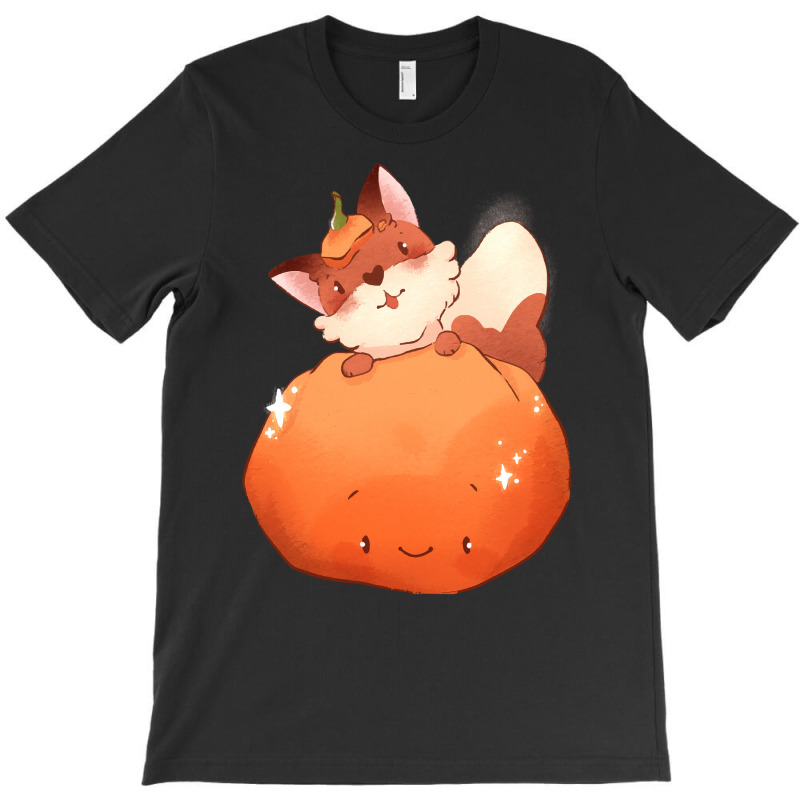 Halloween T  Shirtpumpkin And Fox T  Shirt T-shirt | Artistshot