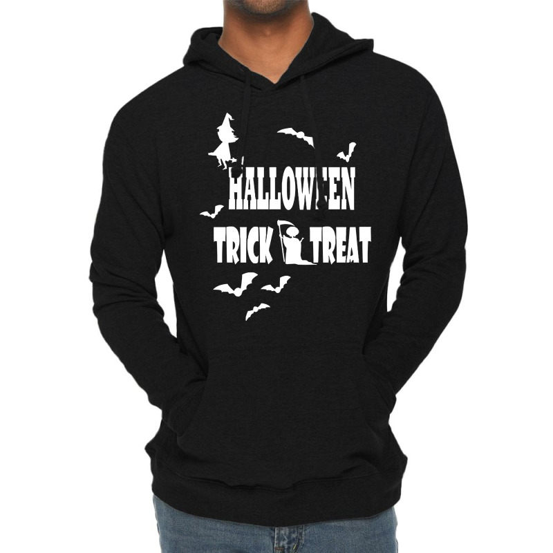 Halloween Trick Or Treat T  Shirt Halloween Trick Or Treat T  Shirt Lightweight Hoodie | Artistshot