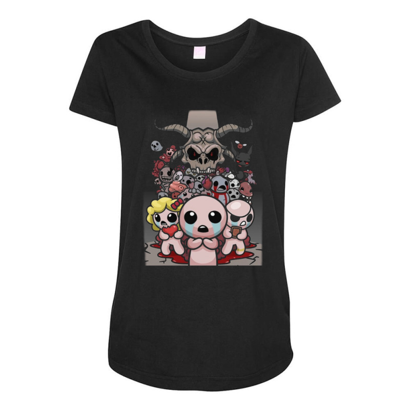 The Binding Of Isaac Maternity Scoop Neck T-shirt by feniavey | Artistshot