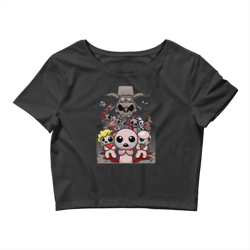 The Binding Of Isaac Crop Top by feniavey | Artistshot