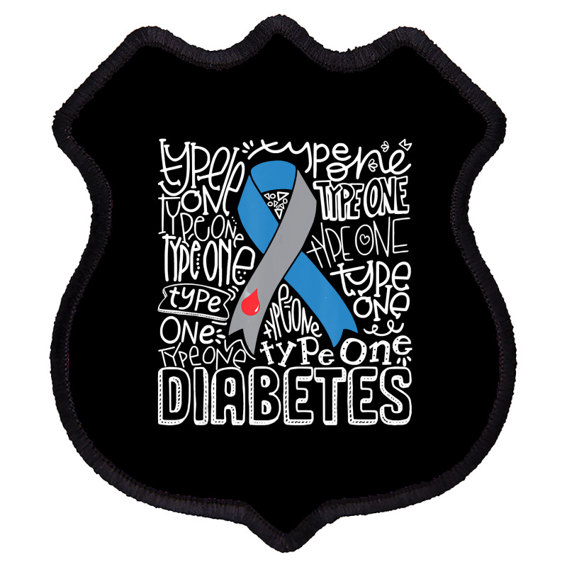 blue diabetes ribbon