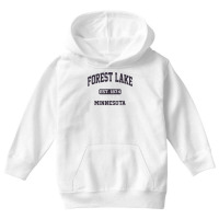 Forest Lake Minnesota Mn Vintage State Athletic Style T Shirt Youth Hoodie | Artistshot