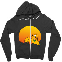 Pluto Zipper Hoodie | Artistshot