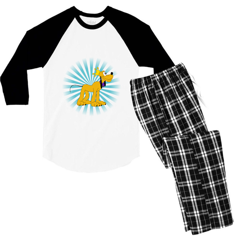 Pluto Men's 3/4 Sleeve Pajama Set | Artistshot