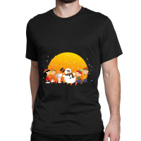 Snowman With Friends Classic T-shirt | Artistshot