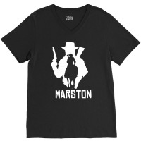 Marston V-neck Tee | Artistshot