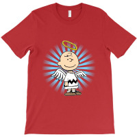 Funny Charlie Brown Angel T-shirt | Artistshot