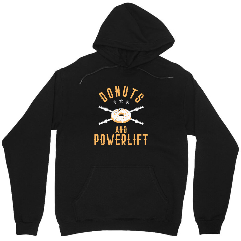 Donuts And Powerlift T Shirt Unisex Hoodie | Artistshot