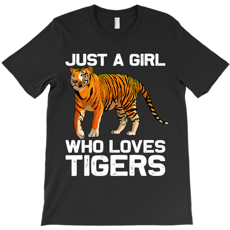 Funny Tiger Girl Design Kids Women Mom Tiger Love Wildlife T-shirt | Artistshot