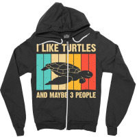 Funny Turtle Design Sea Turtle Lover Men Women Boys Girls Zipper Hoodie | Artistshot