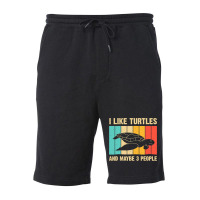 Funny Turtle Design Sea Turtle Lover Men Women Boys Girls Fleece Short | Artistshot