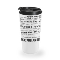 Funny What's Your Name Design Travel Mug | Artistshot