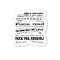 Funny What's Your Name Design Sticker | Artistshot