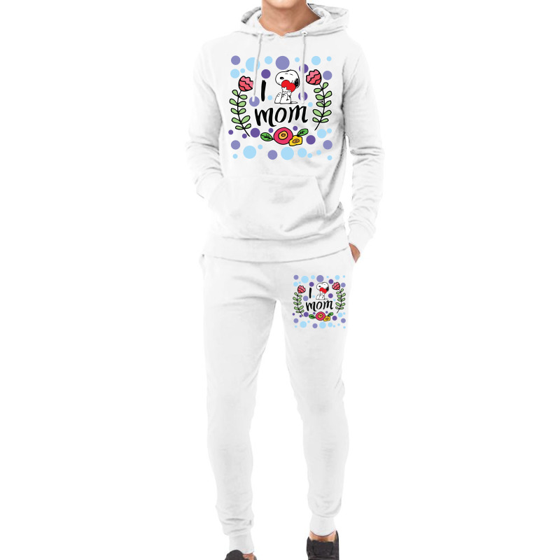 I Love Mom Hoodie & Jogger Set | Artistshot