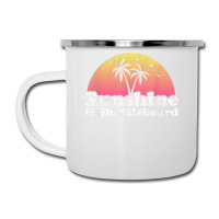 Sunshine And Shuffleboard T Shirt Camper Cup | Artistshot