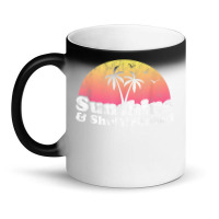 Sunshine And Shuffleboard T Shirt Magic Mug | Artistshot