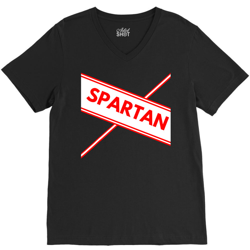 Spartan Cheerleader Easy Halloween Costume Design T Shirt V-neck Tee | Artistshot