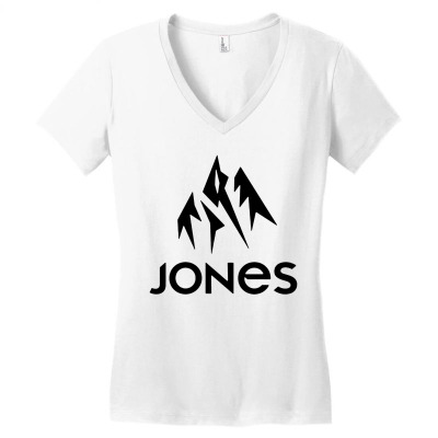 Jones Snowboard Women's V-neck T-shirt Designed By Realme Tees