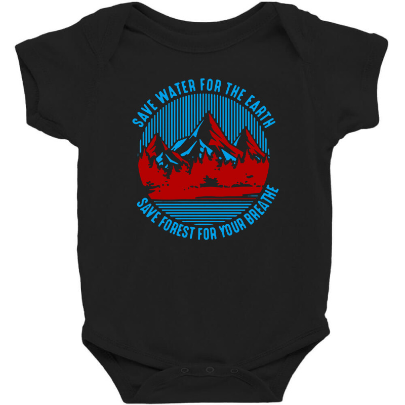 Save Water Baby Bodysuit by feniavey | Artistshot