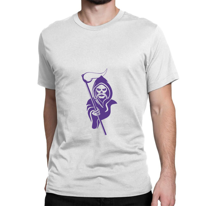 Custom Purple Reaper Classic T-shirt By Earlrhea - Artistshot