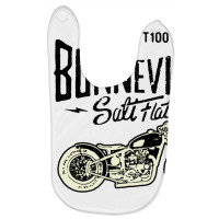 Bonneville Salt Flats Motorcycle Racing Baby Bibs | Artistshot