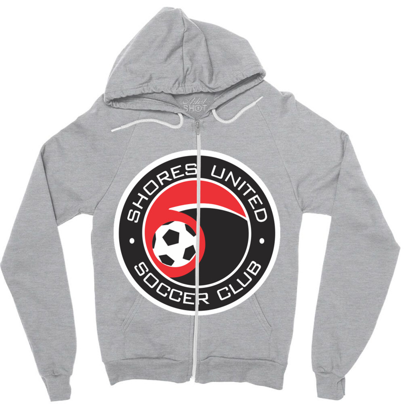 Soccer Club United Zipper Hoodie | Artistshot