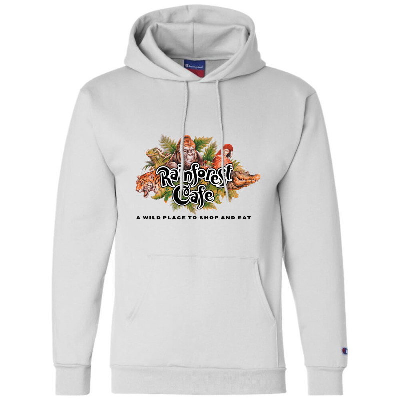 Rainforest Cafe Art Champion Hoodie | Artistshot