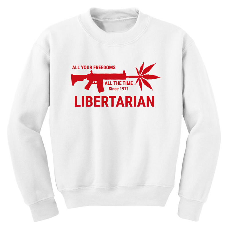 Libertarian Youth Sweatshirt | Artistshot