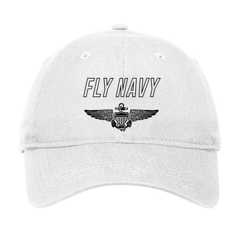 Fly Navy Adjustable Cap by Brigadir | Artistshot