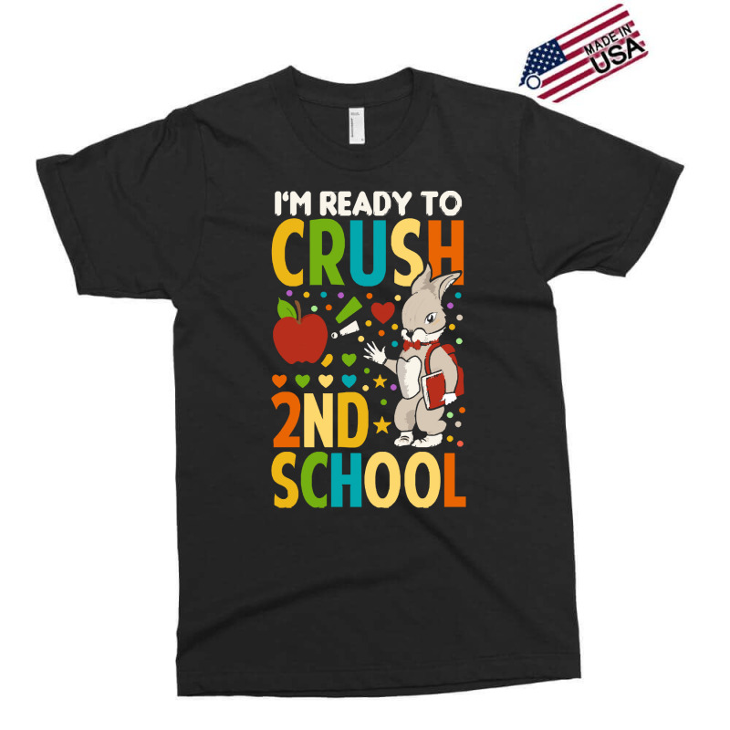 Back To School T Shirti'm Ready To Crush 2nd Grade Back To School T Sh Exclusive T-shirt | Artistshot