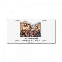 The Original Founding Fathers Native American T Shirt License Plate | Artistshot