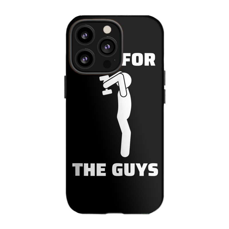 Tri's For The Guys Overhead Tricep Extension Gym Saying Tank Top iPhone 13 Pro Case by FavorRoh | Artistshot