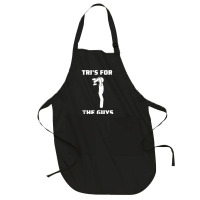 Tri's For The Guys Overhead Tricep Extension Gym Saying Tank Top Full-length Apron | Artistshot