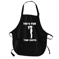 Tri's For The Guys Overhead Tricep Extension Gym Saying Tank Top Medium-length Apron | Artistshot