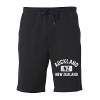 Womens Auckland New Zealand Gym Style Pink W Distressed White Print V Fleece Short | Artistshot