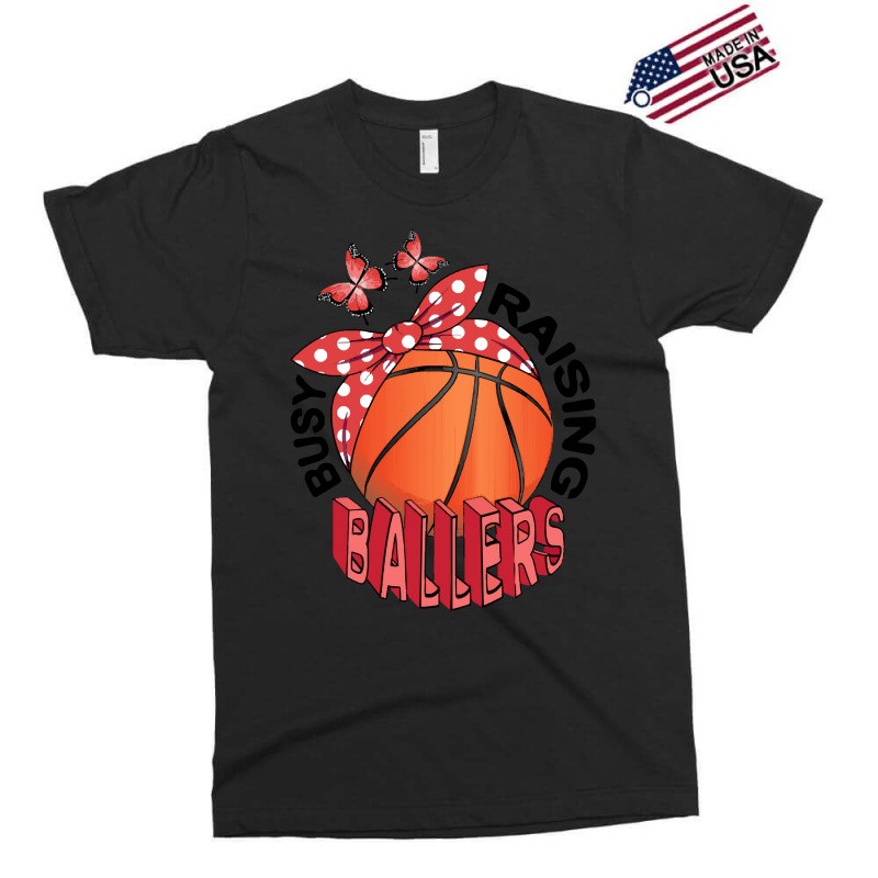 Basketball T Shirtbasketball   Busy Raising Ballers T Shirt Exclusive T-shirt | Artistshot