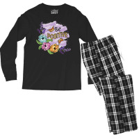 Be Positive T Shirtbe Positive   Floral Art T Shirt Men's Long Sleeve Pajama Set | Artistshot