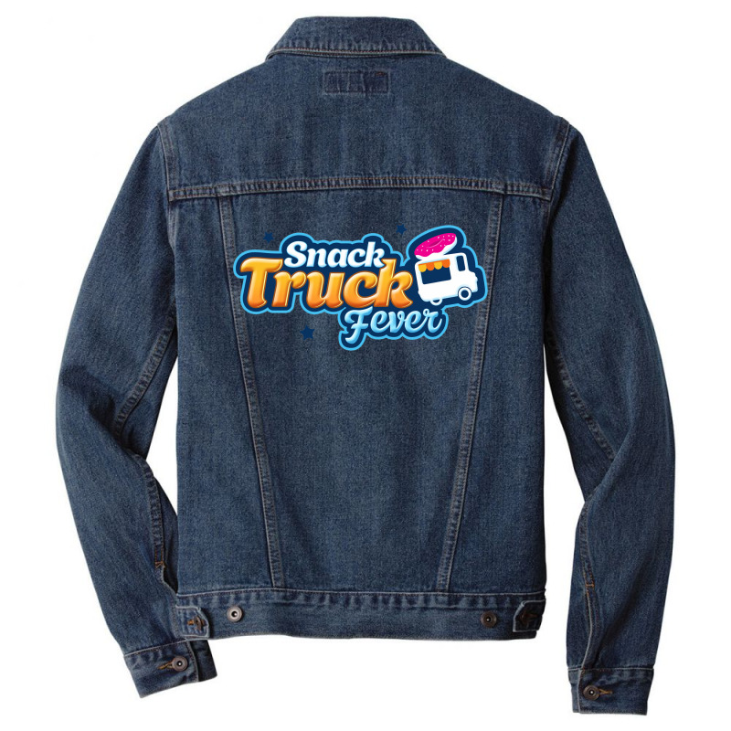 Snack Truck Fever Men Denim Jacket by parisyuniar | Artistshot