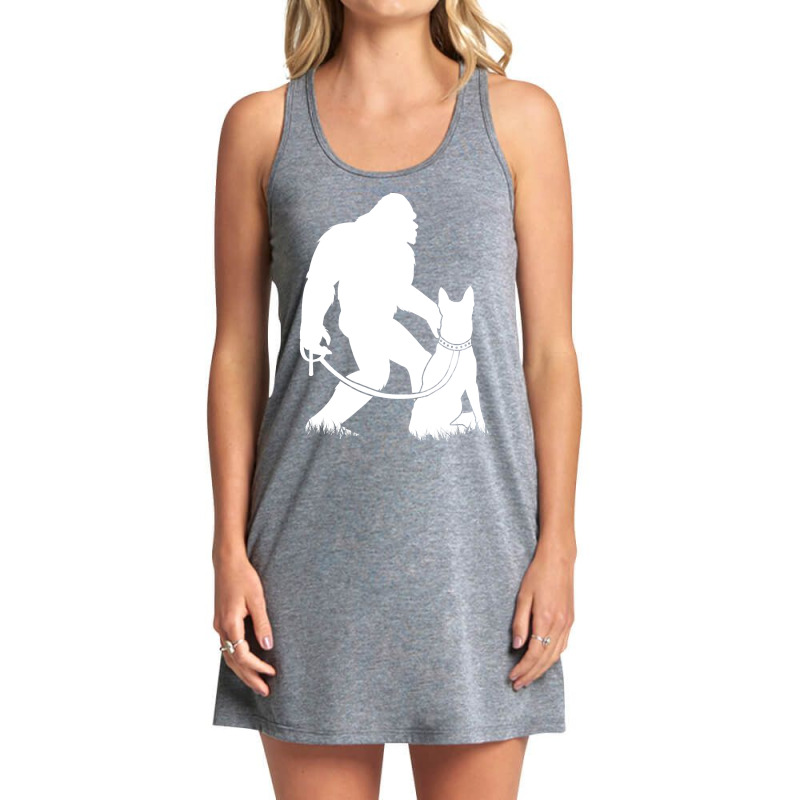 Belgian Malinois T Shirtbigfoot Walking Belgian Malinois T Shirt Tank Dress by marisadenesik663 | Artistshot