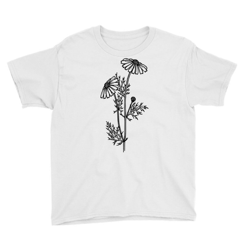 Feverfew Plant Botanist T Shirt Youth Tee by gehriglyssy | Artistshot