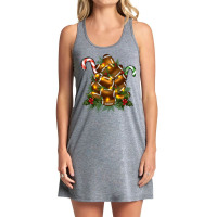 Football Tree Christmas Tank Dress | Artistshot