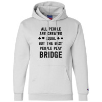 Gifts For Bridge Lover Love Bridge Shirt Funny Card Player Champion Hoodie | Artistshot