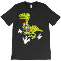 Velociraptor Dinosaurs Love Fried Chicken T Shirt T-shirt | Artistshot