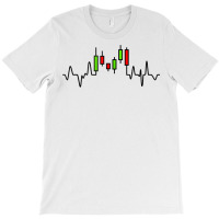 Forex Or Stock Trader Candlestick Chart Heartbeat Graph Tank Top T-shirt | Artistshot