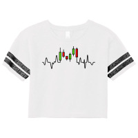 Forex Or Stock Trader Candlestick Chart Heartbeat Graph Tank Top Scorecard Crop Tee | Artistshot