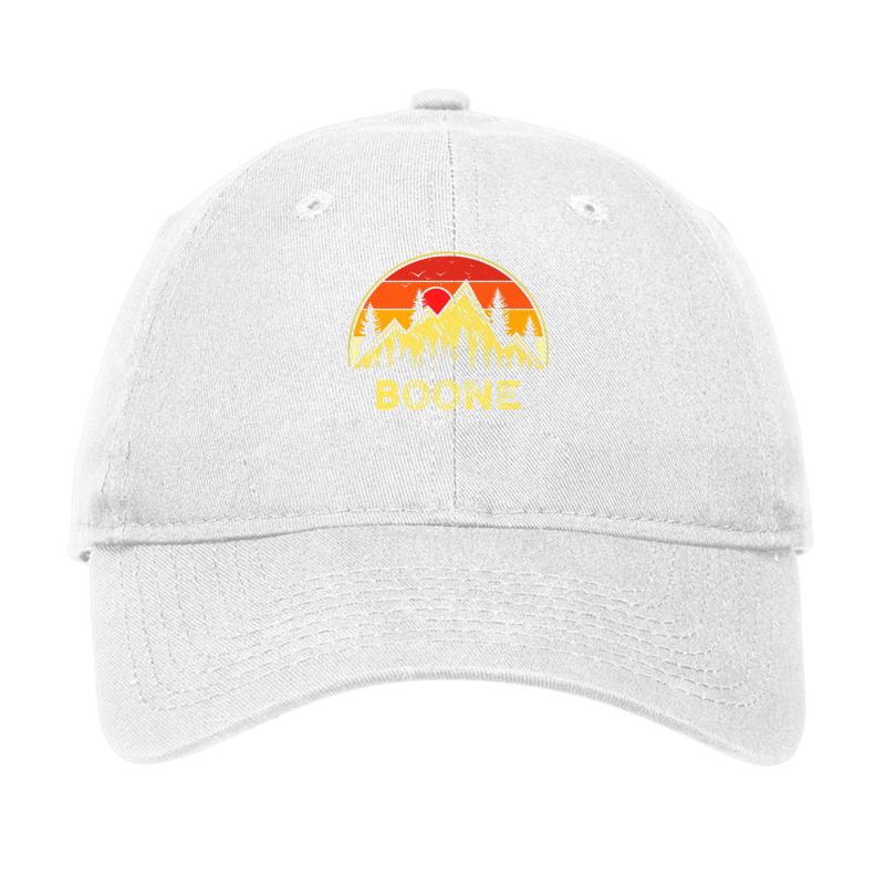 Vintage Boone North Carolina Nc Mountains Hiking Souvenir Premium T Sh Adjustable Cap by FavorRoh | Artistshot